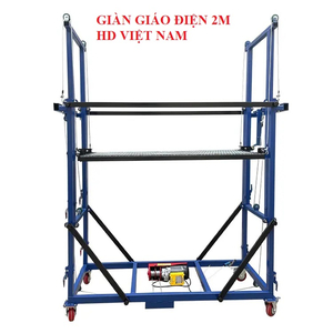 Giàn giáo điện 2m nâng hạ hàng và người
