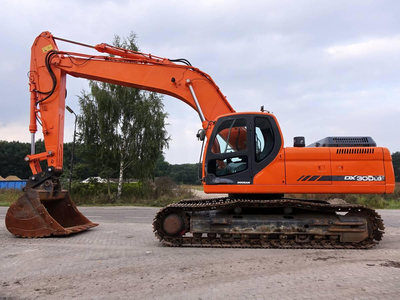 Máy xúc đào doosan bánh xích DX300LC