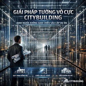 1️⃣ GIẢI PHÁP TƯỜNG VÔ CỰC CITYBUILDING – ĐỊNH NGHĨA KHÔNG GIAN CHIỀU SÂU CẤP DỰ ÁN