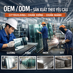 1️⃣ OEM / ODM – SẢN XUẤT THEO YÊU CẦU CITYBUILDING | CHUẨN XƯỞNG – CHUẨN NGÀNH