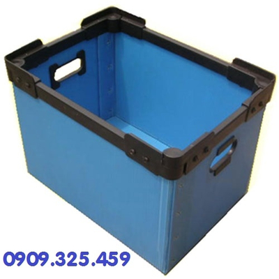 THÙNG NHỰA ĐÁY XẾP TỰ ĐỘNG 400 X 350 X 370MM