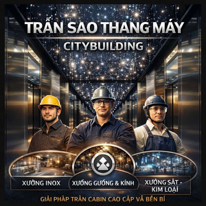 1️⃣ TRẦN SAO THANG MÁY CITYBUILDING | GIẢI PHÁP TRẦN CABIN CẤP DỰ ÁN