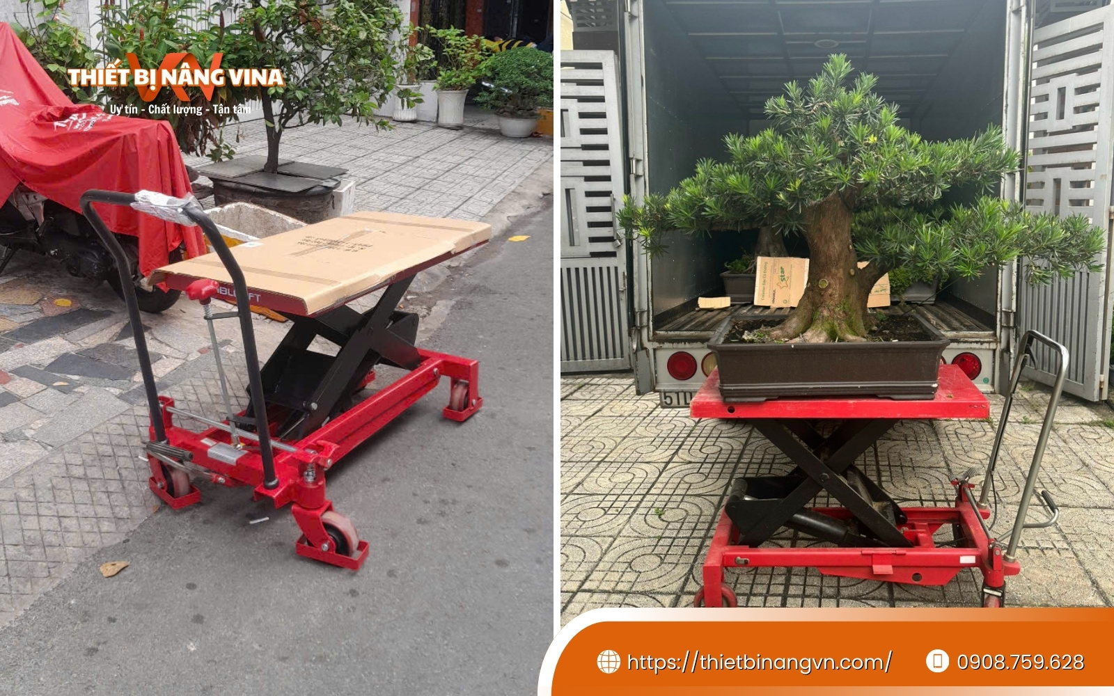 Tổng quan về xe nâng mặt bàn 500Kg Tổng quan về xe nâng mặt bàn 500Kg