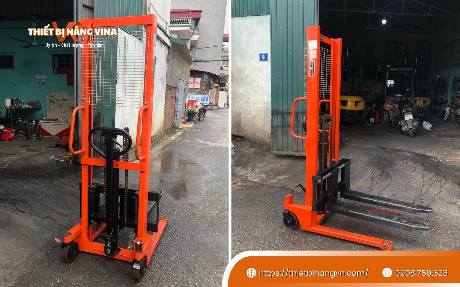 Tổng quan về xe nâng tay cao 1.5 tấn Tổng quan về xe nâng tay cao 1.5 tấn