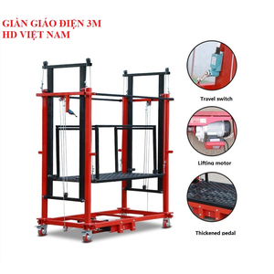 Giàn giáo nâng hạ bằng điện 3 mét