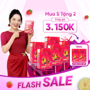 Combo 5 Hộp - Cà Phê Mâm Xôi Đen