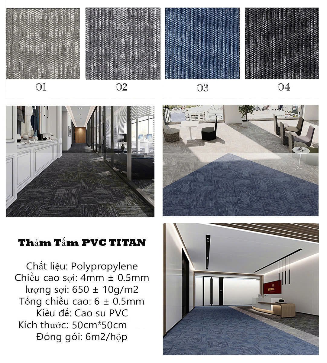 Thảm tấm TL-TITAN