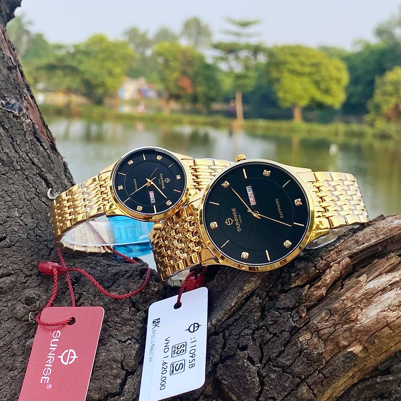 ĐỒNG HỒ CẶP ĐÔI SUNRISE 1109SB VÀ 2109SB