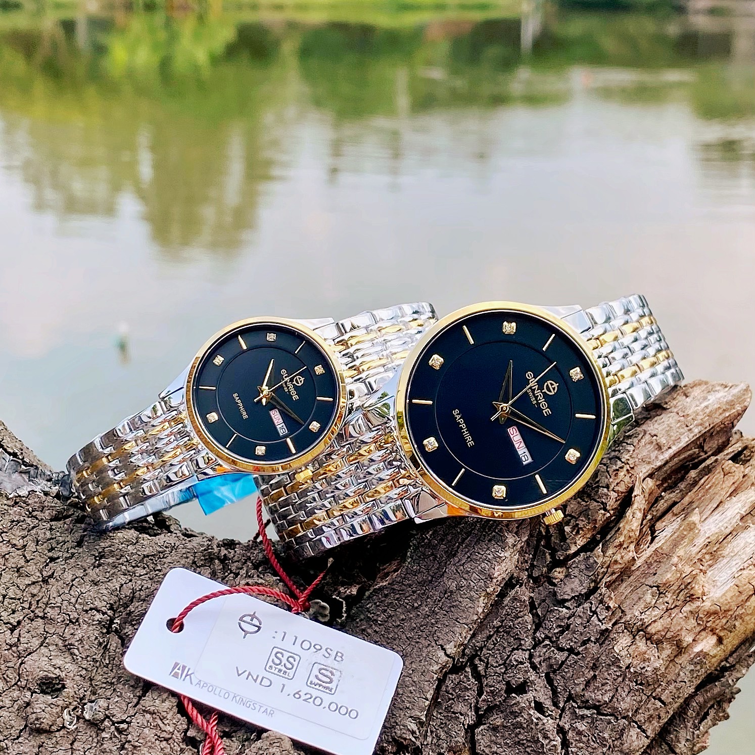 ĐỒNG HỒ CẶP ĐÔI SUNRISE 1109SB VÀ 2109SB