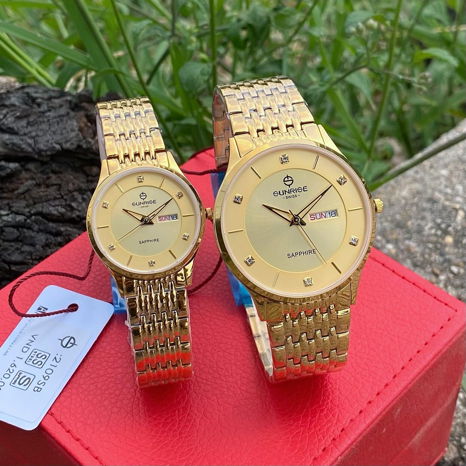 ĐỒNG HỒ CẶP ĐÔI SUNRISE 1109SB VÀ 2109SB