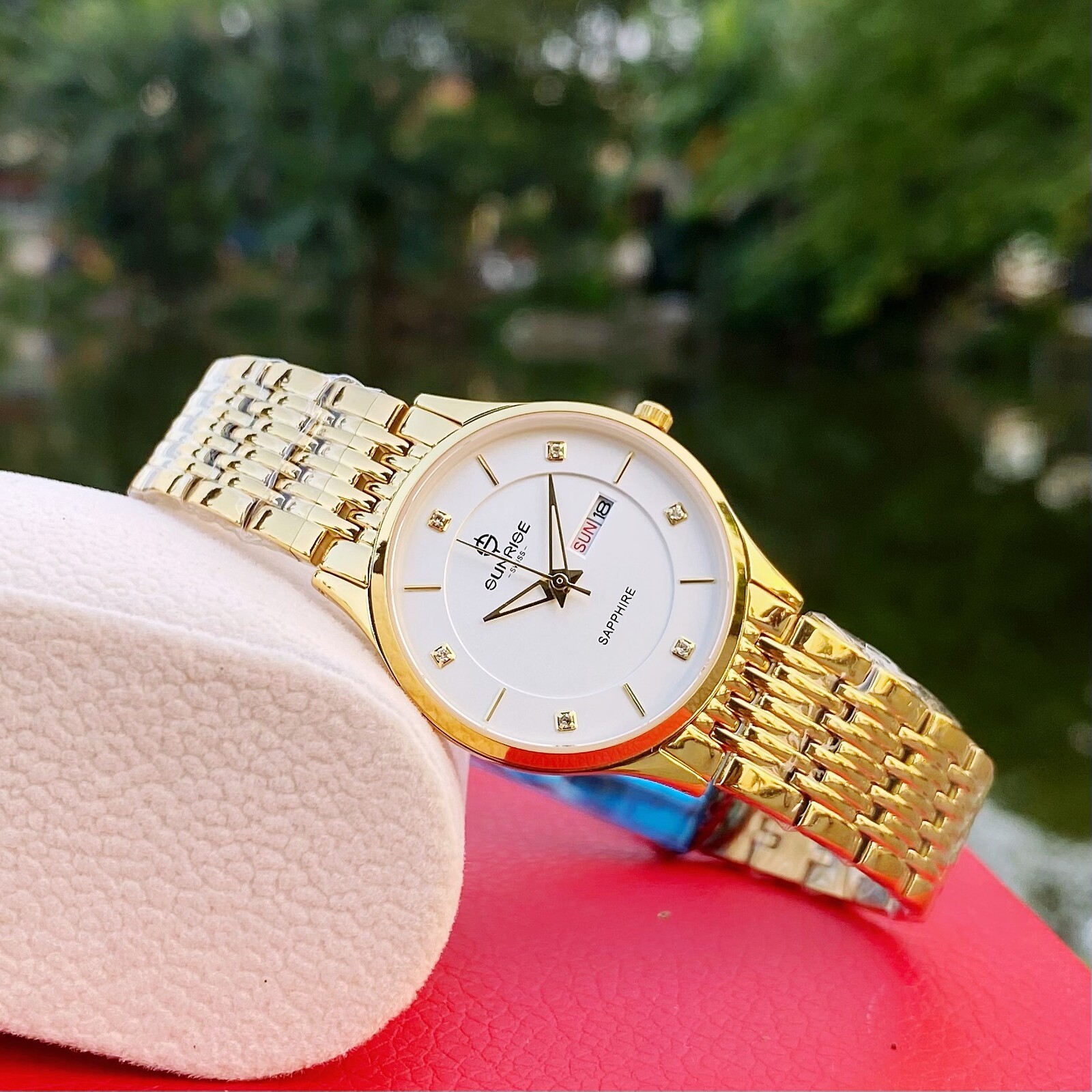 Đồng Hồ Sunrise Nữ Sapphire 2109SB