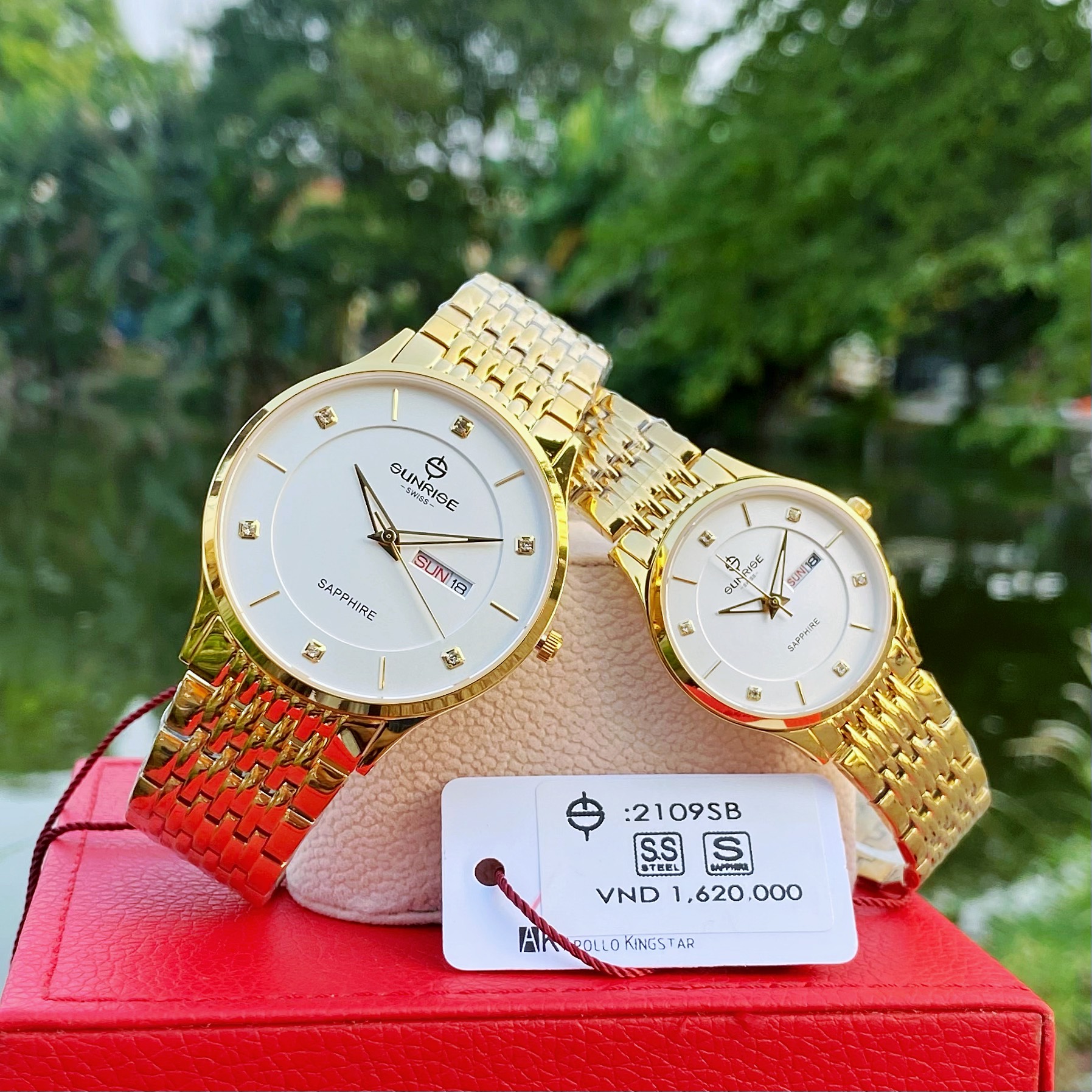 ĐỒNG HỒ CẶP ĐÔI SUNRISE 1109SB VÀ 2109SB