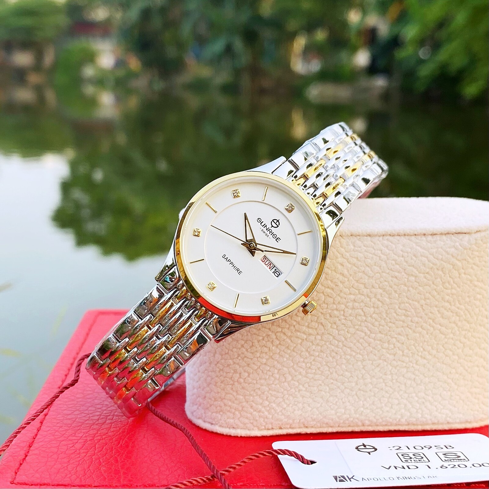 Đồng Hồ Sunrise Nữ Sapphire 2109SB