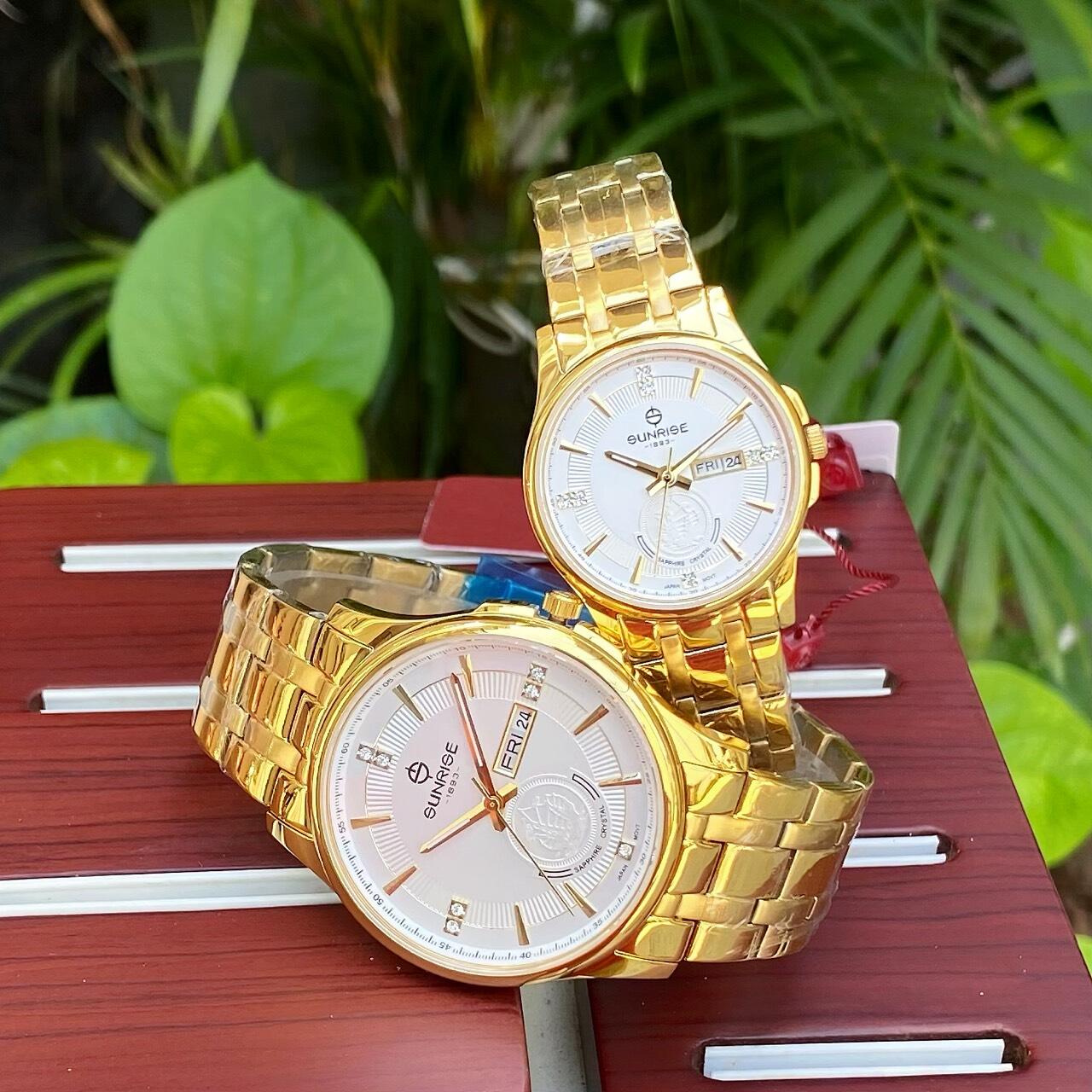 ĐỒNG HỒ ĐÔI SUNRISE 1227SA và 2227SA