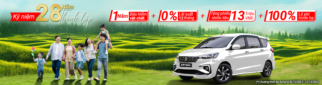 RƯỚC XẾ NHẬT MỚI, LÊN ĐỜI KINH DOANH VỚI ƯU ĐÃI HẤP DẪN TỪ VIỆT NAM SUZUKI