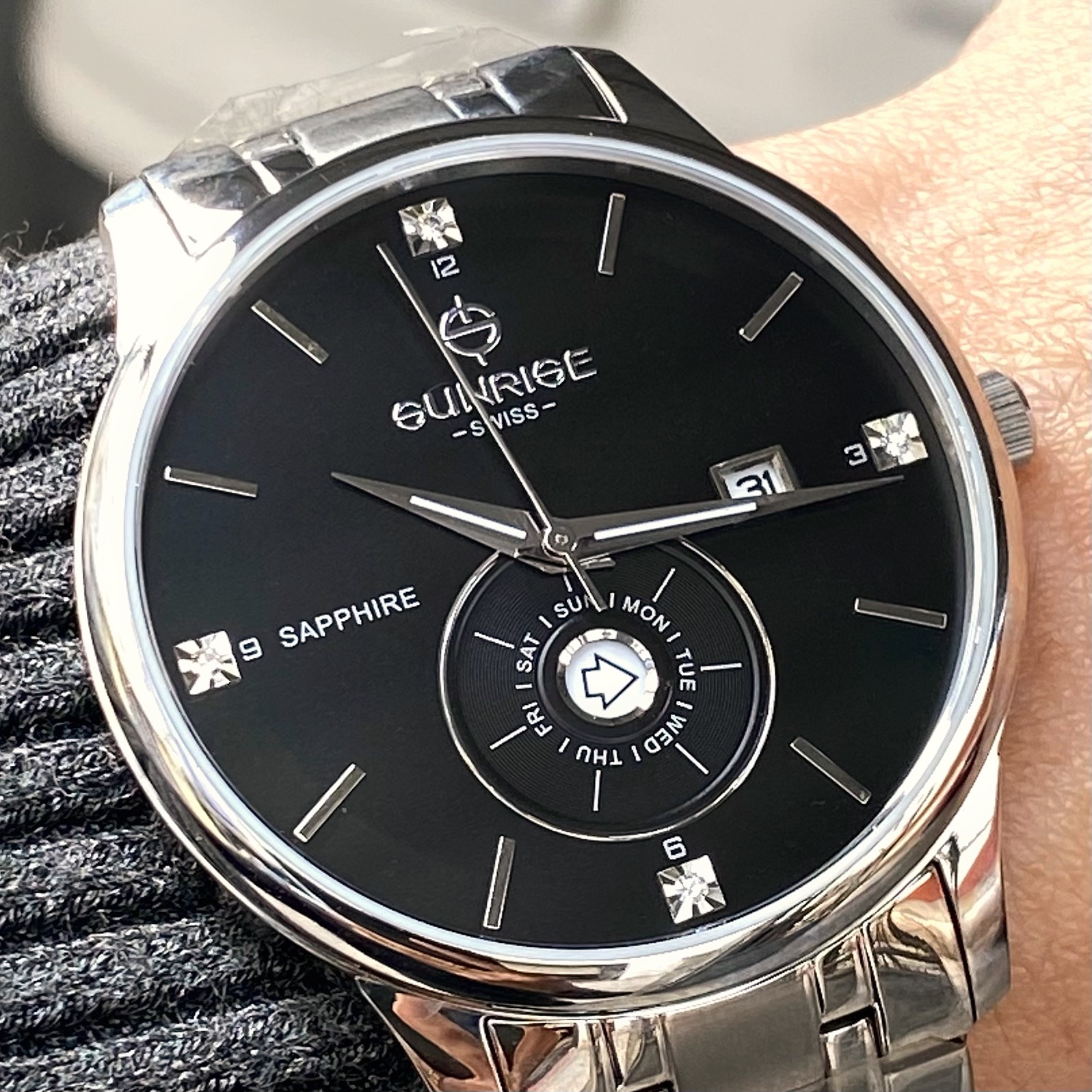 Đồng hồ Sunrise Sapphire 1137SA Đồng hồ Sunrise Sapphire 1137SA