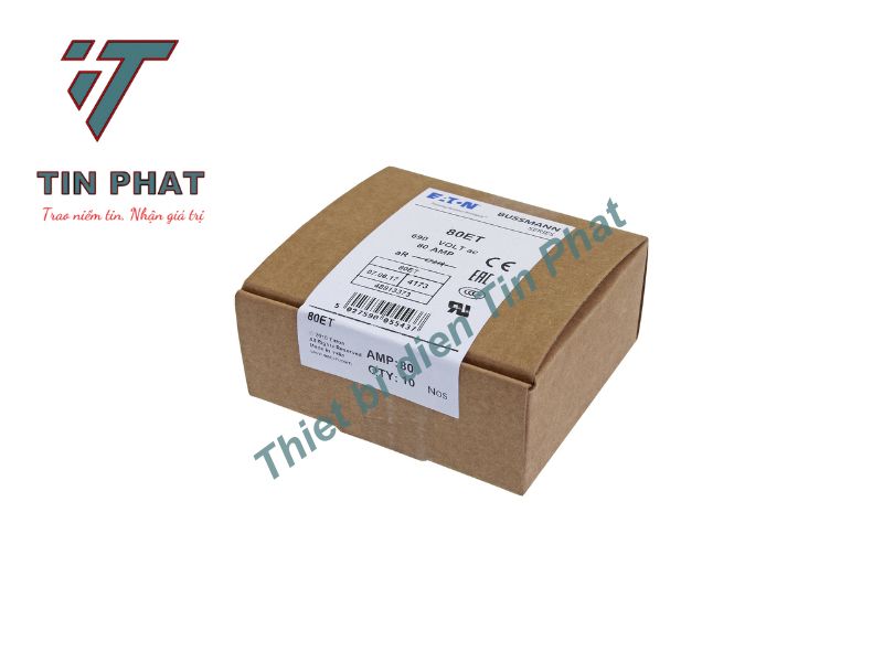 CẦU CHÌ EATON BUSSMANN 80ET 690VAC/500VDC 80A
