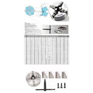 K12 - 80 Mâm cặp 4 chấu tự định tâm, đầu kẹp 4 chấu, mâm cặp 4 chấu máy tiện, đầu kẹp máy tiện 0,8 tấc, lato máy tiện.