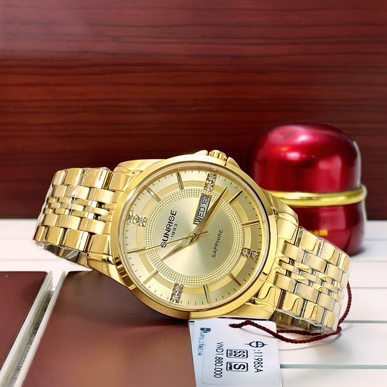 ĐỒNG HỒ SUNRISE 2 Lịch 1198SA