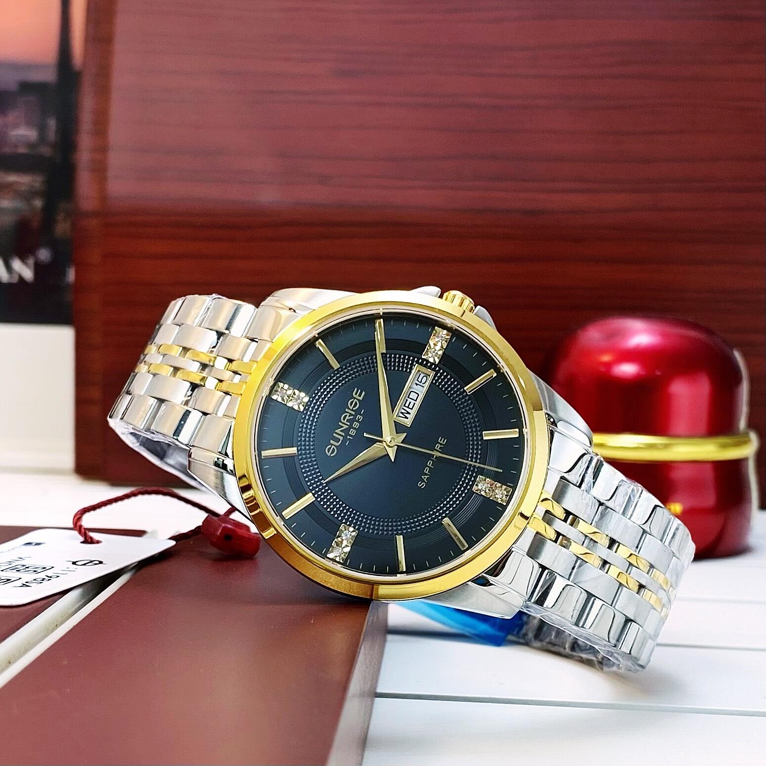 ĐỒNG HỒ SUNRISE 2 Lịch 1198SA