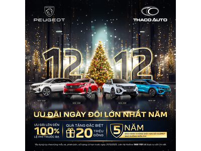 12.12 – Ưu đãi ngày đôi lớn nhất năm