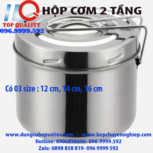 Hộp cơm bằng inox 01 lớp dùng mang đi