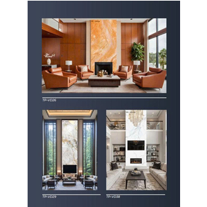 Tranh vân đá đơn tráng gương in trên PVC