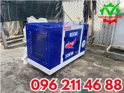 WEICHAI 33kVA GÁC CONT LẠNH – Điện ổn định, chạy đường dài yên tâm, giữ nhiệt cont chuẩn