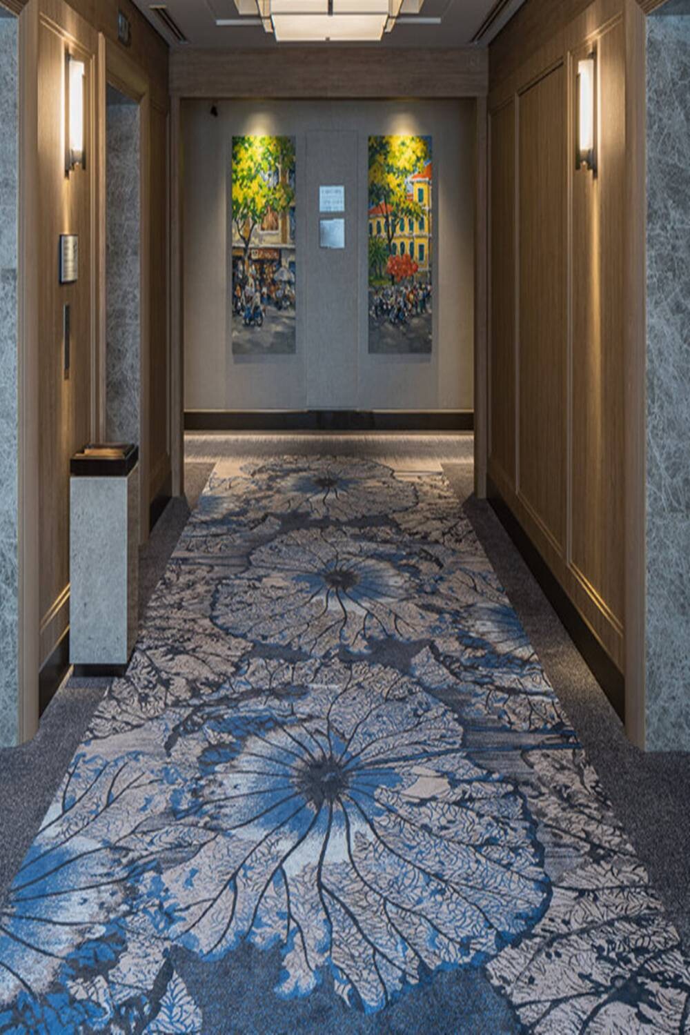 Thảm axminster hành lang khách sạn 5 sao tại Đà Nẵng