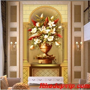 Gạch 3D Mẫu Hoa BH20