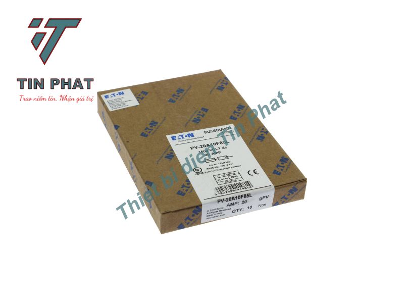 CẦU CHÌ EATON BUSSMANN PV-20A10F85L 1500VDC 20A