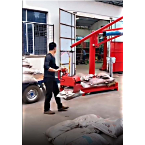 THIẾT BỊ NÂNG HẠ CÁC LOẠI BAO XI MĂNG CÁM CÒ GẠO TRONG KHO HÀNG KHO NGUYÊN LIỆU ĐÓNG BAO