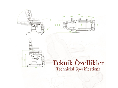 Ghế chăm sóc da và cấy tóc Avangarde