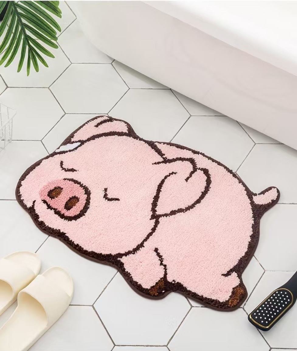 Thảm chùi chân siêu mềm đáng yêu LOVELY