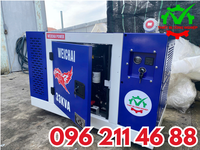 WEICHAI 33kVA GÁC CONT LẠNH – Điện ổn định, chạy đường dài yên tâm, giữ nhiệt cont chuẩn