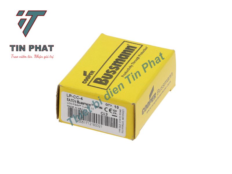 CẦU CHÌ EATON BUSSMANN LP-CC-4 600VAC/150VDC 4A
