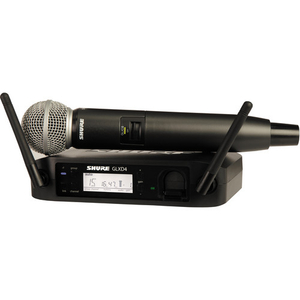 Bộ âm thanh không dây Shure GLXD24/SM58 Handheld Wireless System (Z2 Band: 2400 - 2483.5 MHz)