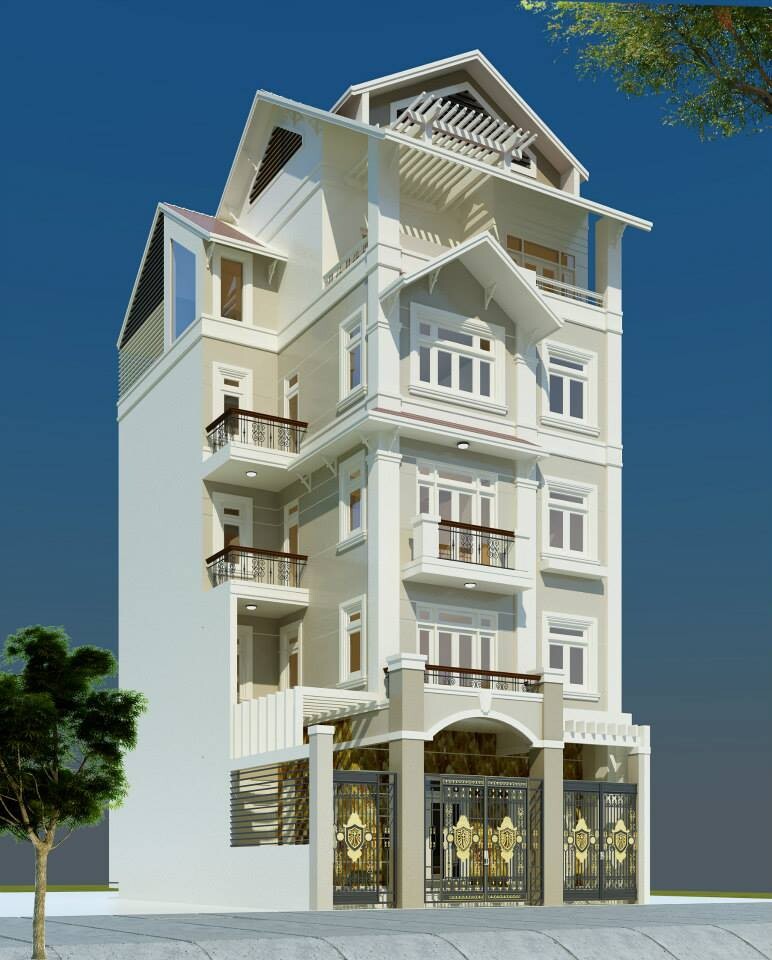 thiết kế thi công nhà phố