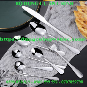 Bộ Dụng Cụ Ăn Inox Cao Cấp