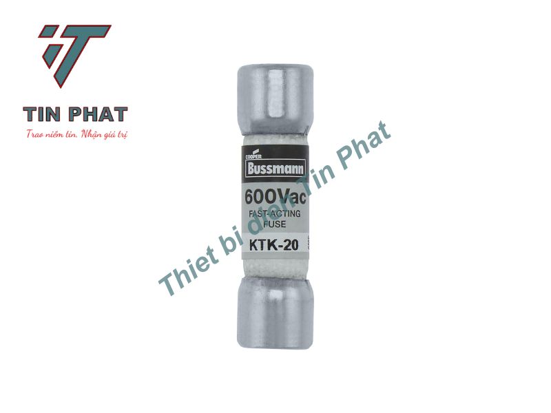 CẦU CHÌ EATON BUSSMANN KTK-20 600V 20A