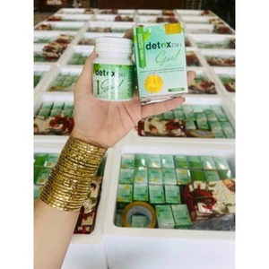 Viên uống giảm mỡ bụng Detox Rau Xanh Girl hộp 55 viên, chính hãng 100%