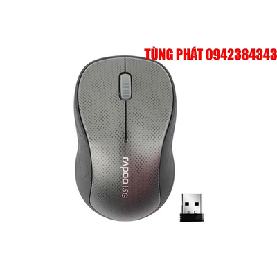 Chuột Rapoo 3000P -1000 DPI wireless (5ghz/pin 18 tháng)