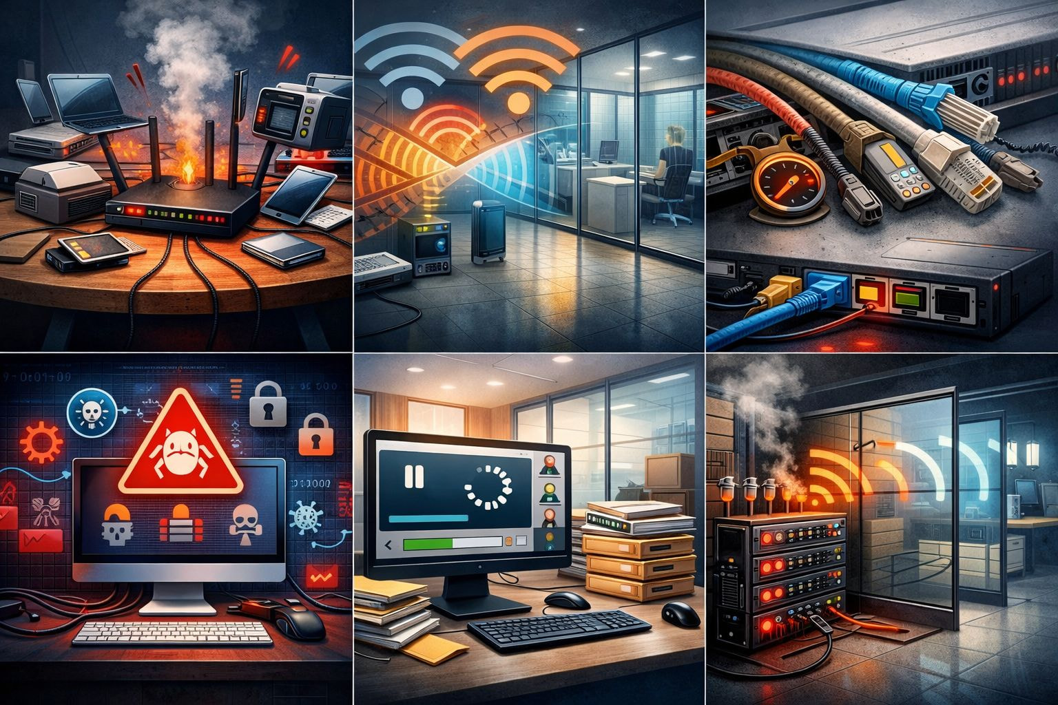 Wifi Mạnh Nhưng Mạng Vẫn Chậm Sự Thật Về 7 Nguyên Nhân Khiến Doanh Nghiệp Mất Kết Nối