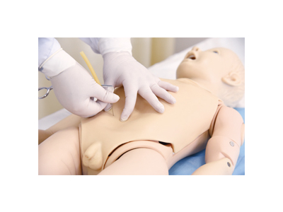 Mô hình chọc dò ổ bụng trẻ em