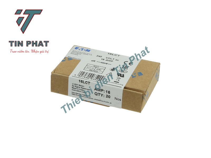 CẦU CHÌ EATON BUSSMANN 16LCT 240VAC/150VDC 16A