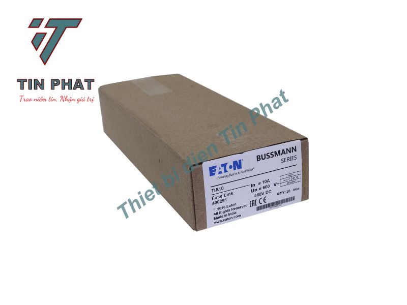 CẦU CHÌ EATON BUSSMANN TIA10 660VAC/460VDC 10A