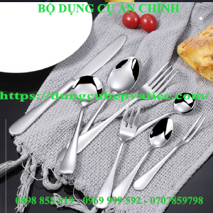 Bộ Dụng Cụ Ăn Inox Cao Cấp