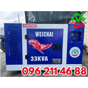 WEICHAI 33kVA GÁC CONT LẠNH – Điện ổn định, chạy đường dài yên tâm, giữ nhiệt cont chuẩn