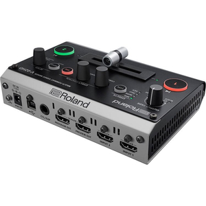 Bàn trộn hình ảnh và âm thanh Roland V-02HD PAC1 Video Mixer Bundle