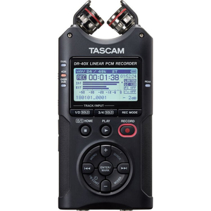 Máy ghi âm Tascam DR-40X Four-Track Digital Audio Recorder and USB Audio Interface